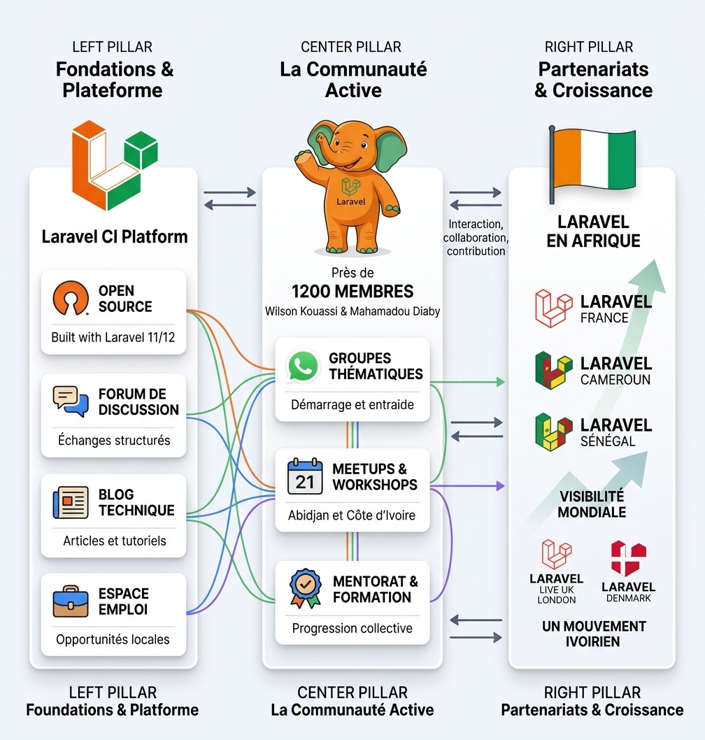 La naissance de Laravel CI : l'histoire d'une communauté ivoirienne
